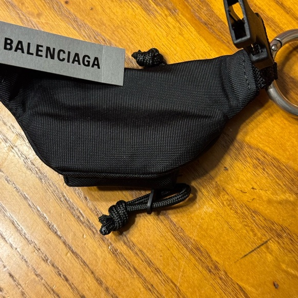 Balenciaga Black Keychain Wristlet - Picture 2 of 5
